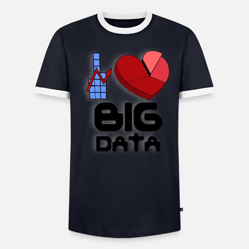 Lovers of Big Data Men's Ringer Shirt
