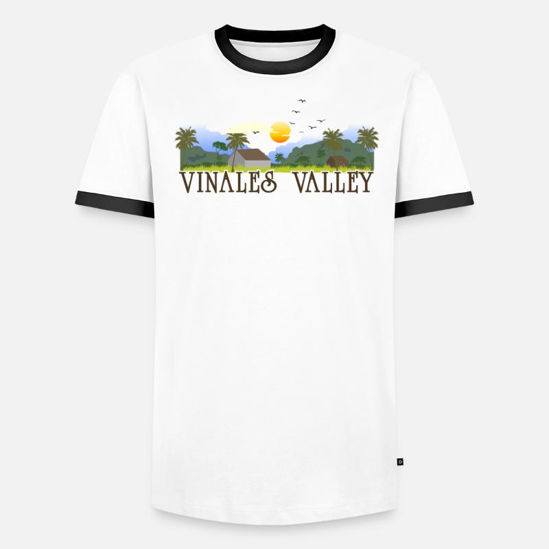 Vallée de Vinales T-shirt contrasté Homme