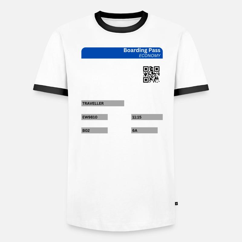 Idée de vacances à Hurghada Égypte T-shirt contrasté Homme