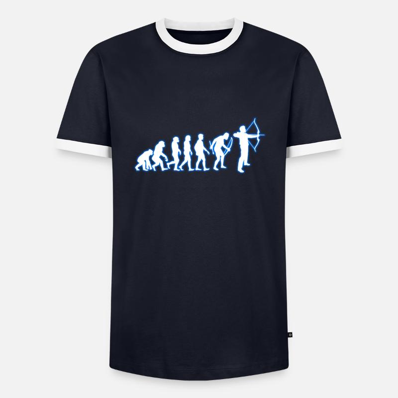 Evolution Archery - Men's Ringer Shirt - undefined