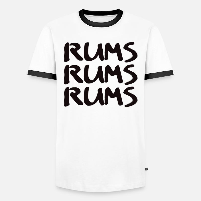 Rums Rums Rums Men's Ringer Shirt