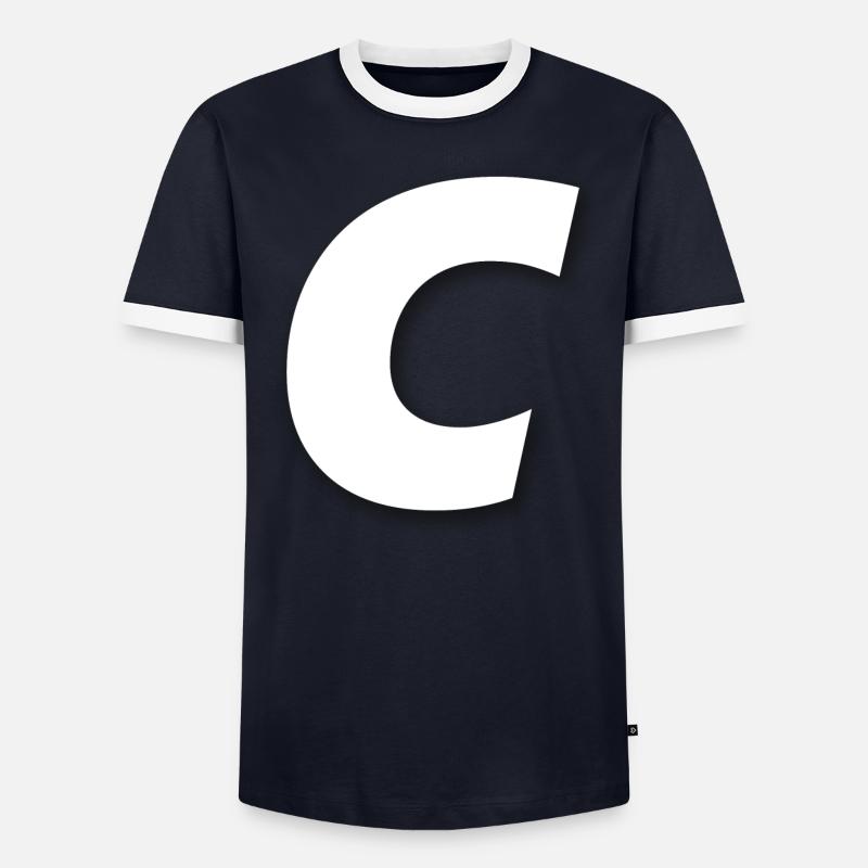 C T-shirt contrasté Homme