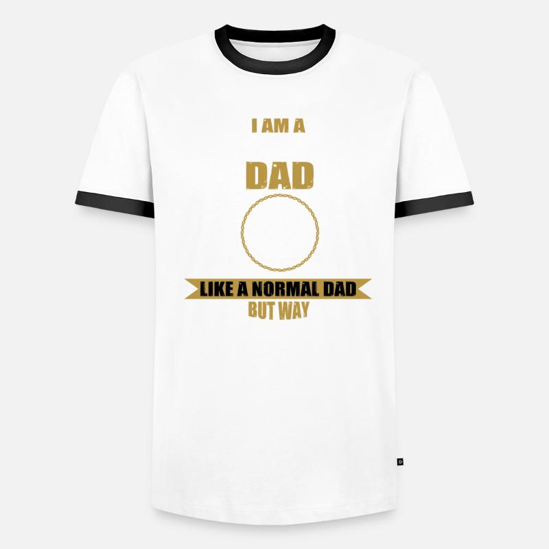 Funny Data Analyst Daddy Outfit Data Analysis Men's Ringer Shirt