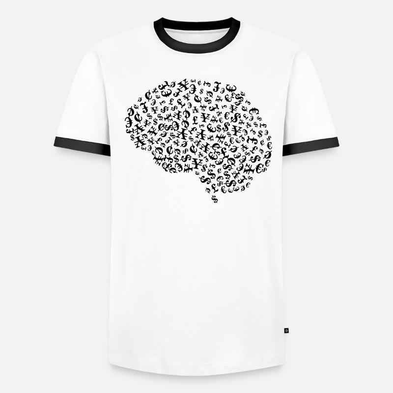 avidité T-shirt contrasté Homme