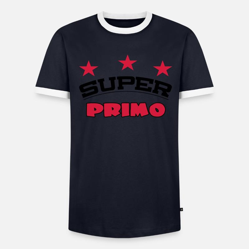 Super primo T-shirt contrasté Homme
