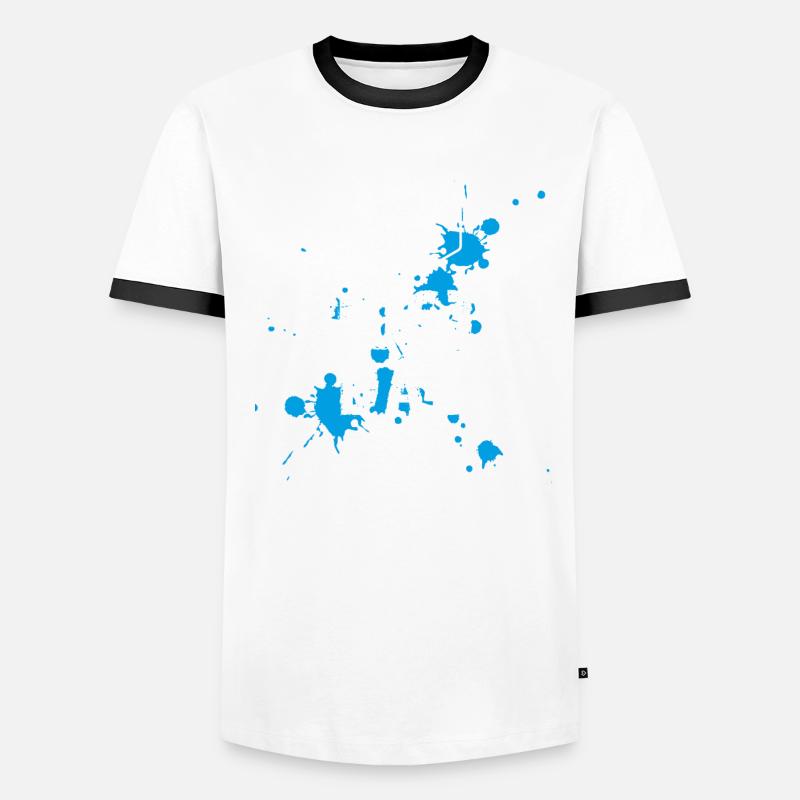 dab spritzer dabbing touchdown just dab it fun coo Männer Kontrast-T-Shirt