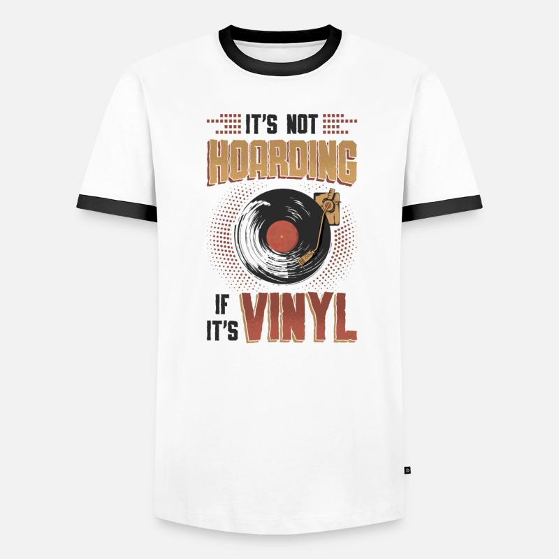 Pas de thésaurisation s’il s’agit de vinyle. T-shirt contrasté Homme