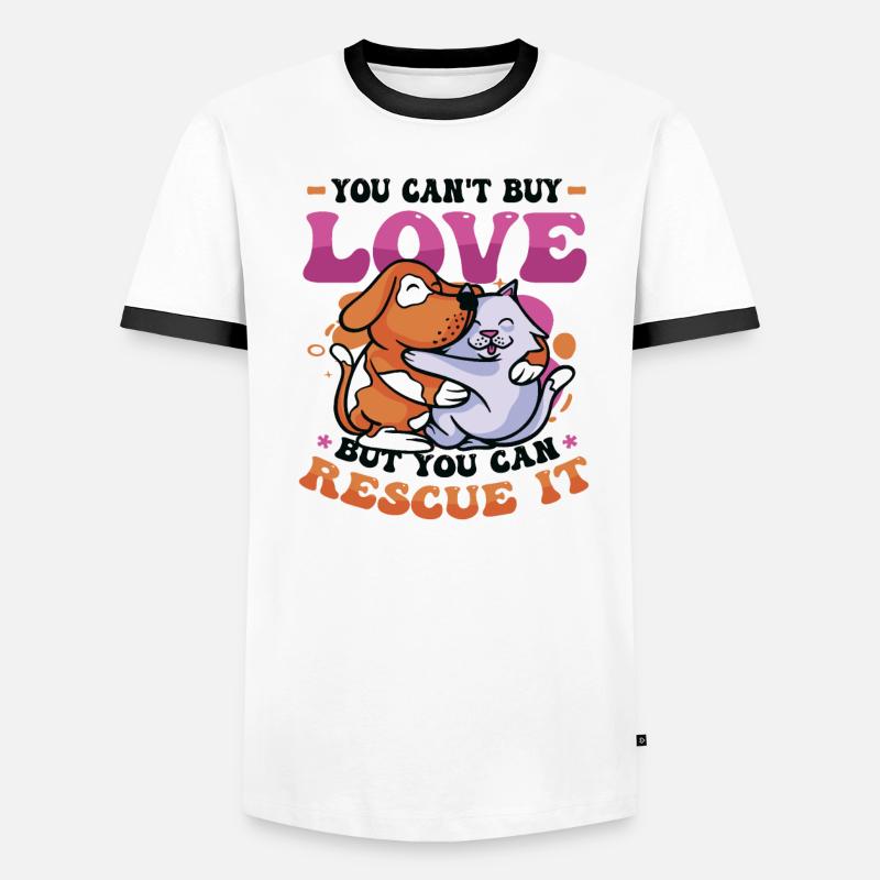Love cannot be bought. Men's Ringer Shirt