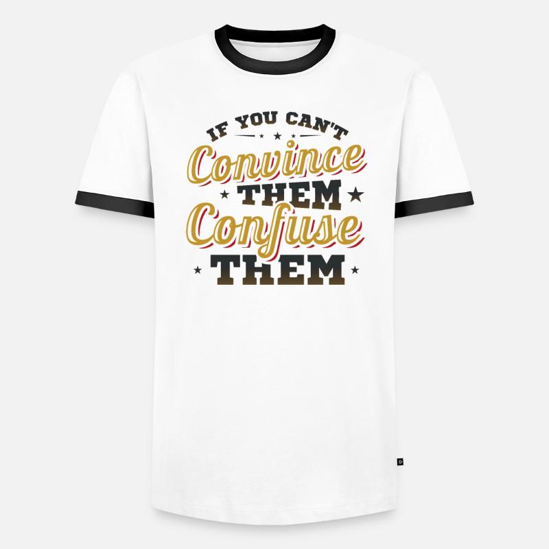 Debating Team, Confuse, Debating Men's Ringer Shirt