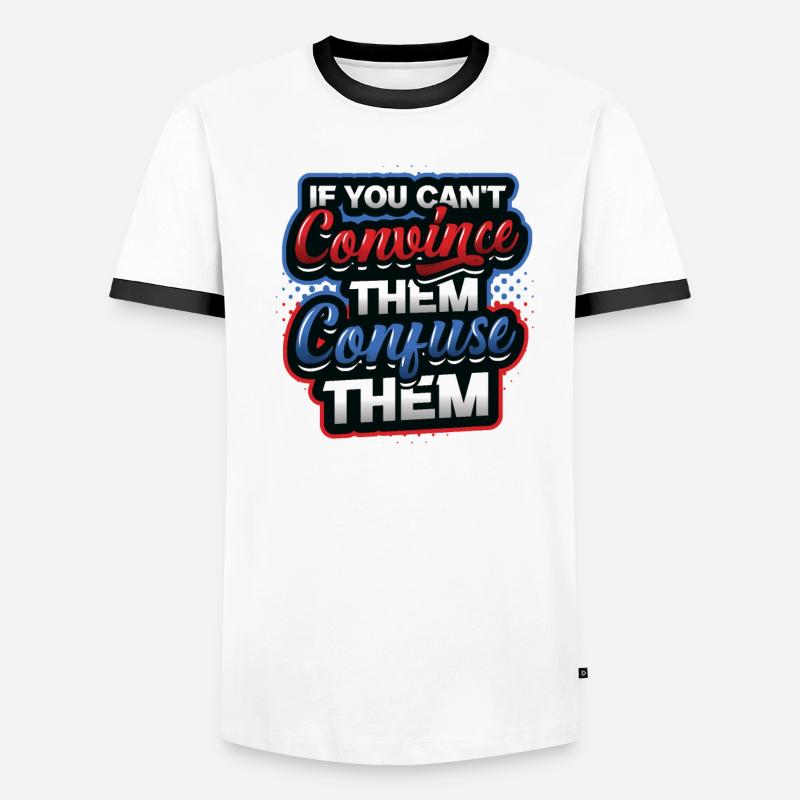 Debating Team, Confuse, Debating Men's Ringer Shirt