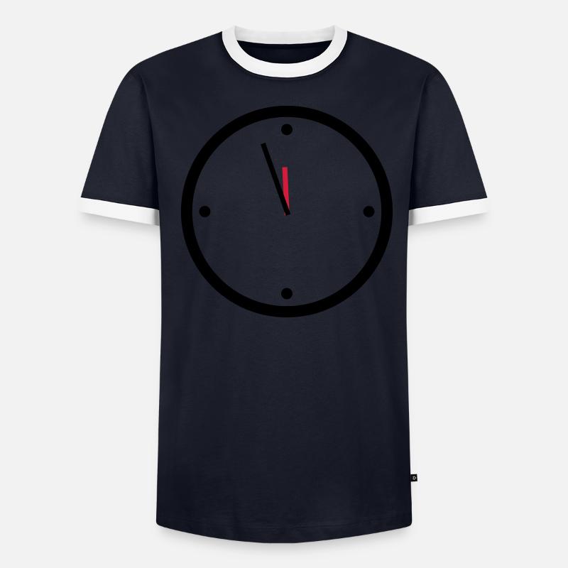 11:55 T-shirt contrasté Homme