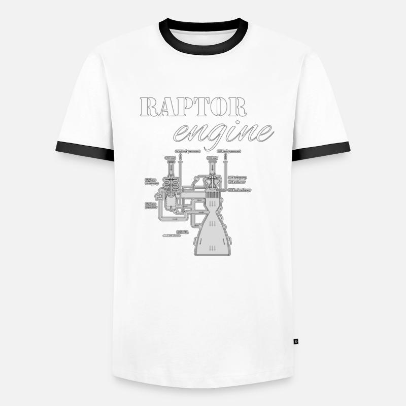 raptor engine Men's Ringer Shirt