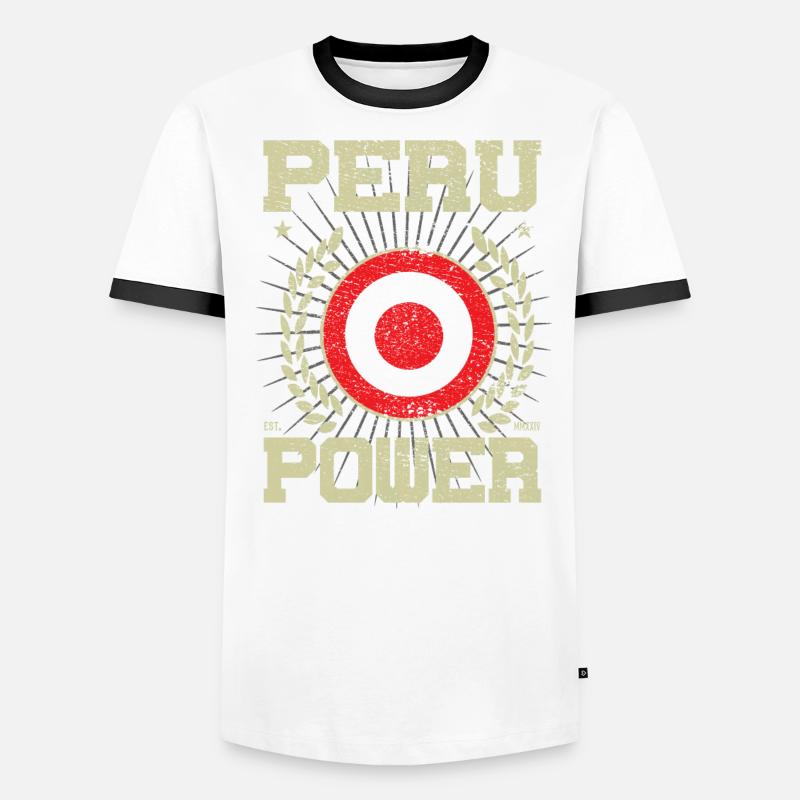 Design Cool Pérou T-shirt contrasté Homme