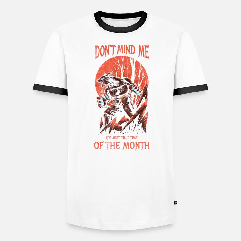 Ne t’inquiète pas pour moi, c’est juste ça T-shirt contrasté Homme