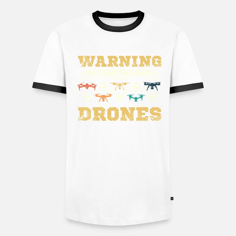 Talk about drones Men's Ringer Shirt