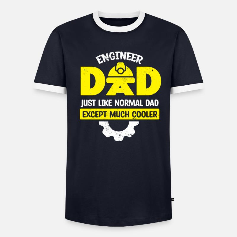 Engineer Technician Technical System - Men's Ringer Shirt - undefined