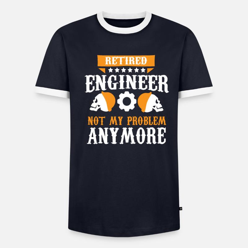 Engineer Technician Technical System - Men's Ringer Shirt - undefined