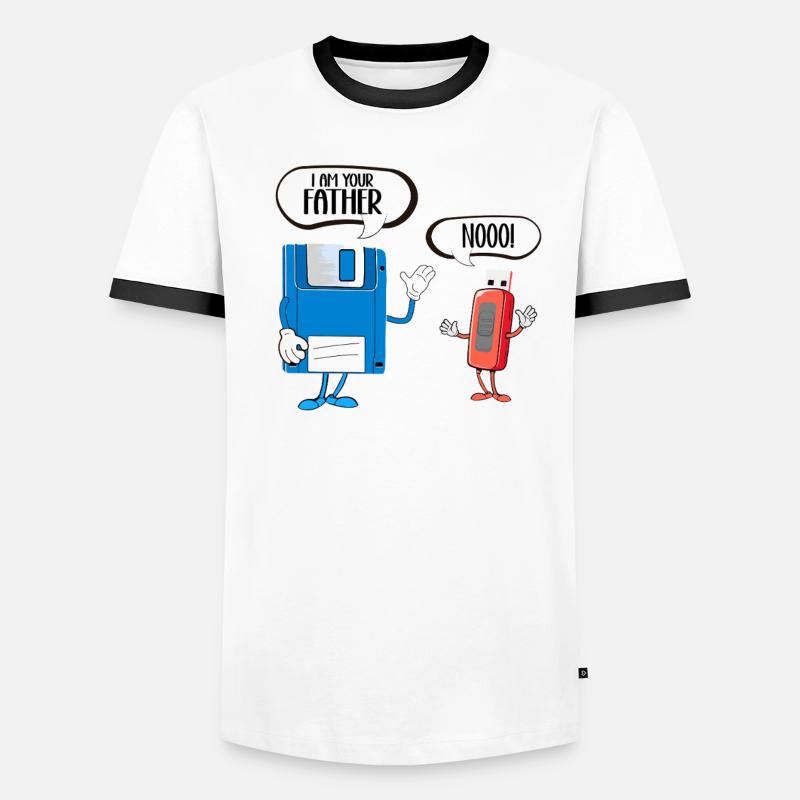Programmeur, Codage informatique, Développeur de logiciels T-shirt contrasté Homme