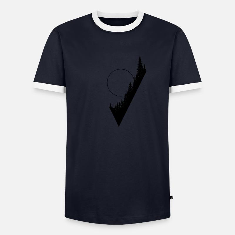 155 T-shirt contrasté Homme