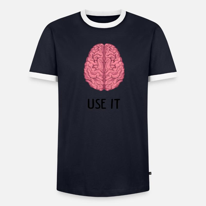 Phrases T-shirt contrasté Homme