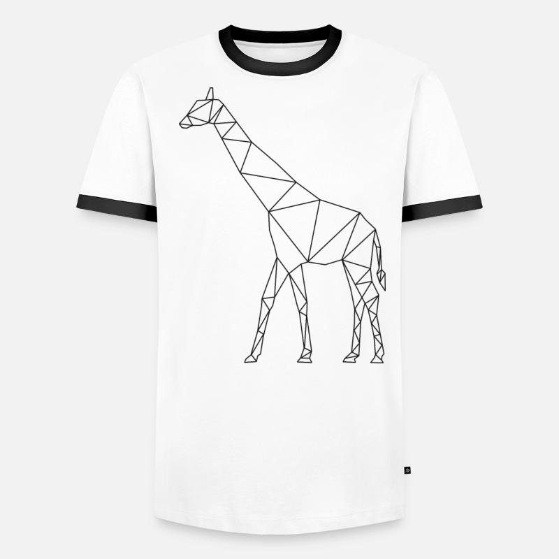Giraffe Men's Ringer Shirt