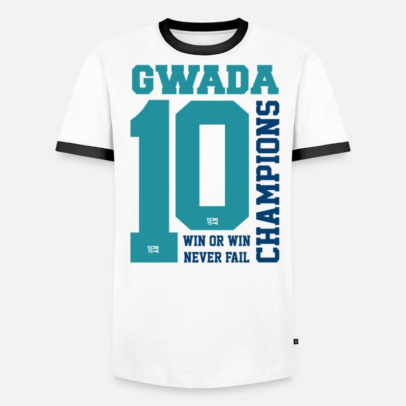 gwada2 Männer Kontrast-T-Shirt