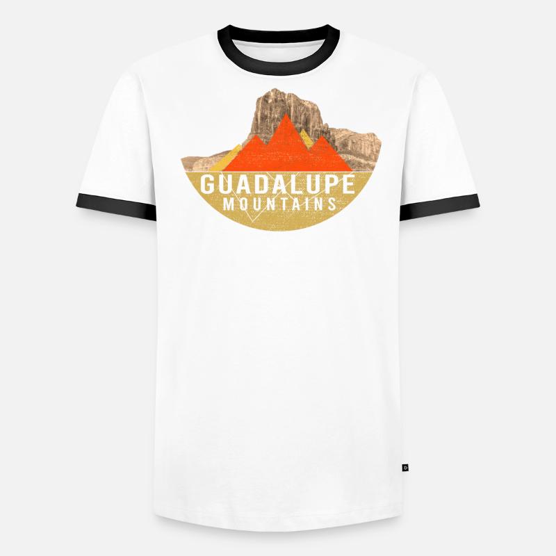Vendanges - Guadalupe Mountain Park T-shirt contrasté Homme
