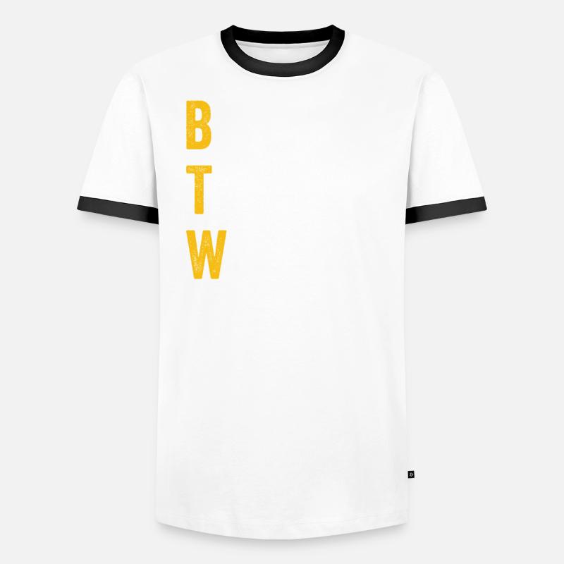 Chat par ordinateur Bravo Tango Whisky - BTW T-shirt contrasté Homme