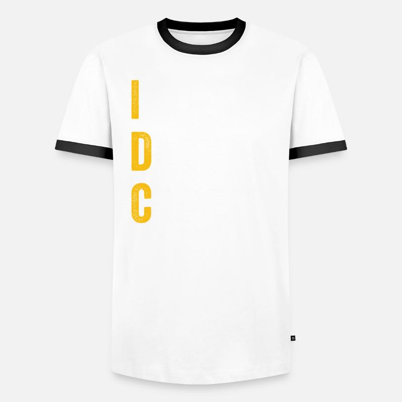 Computer Chat India Delta Charlie - IDC Men's Ringer Shirt