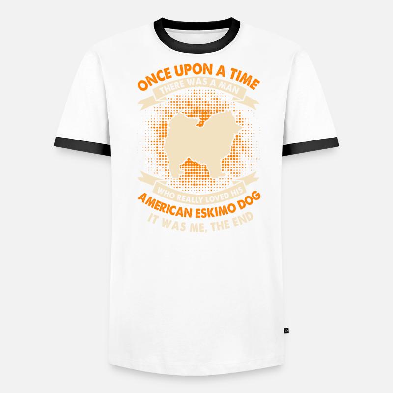 Once Upon Time - American Eskimo Men's Ringer Shirt