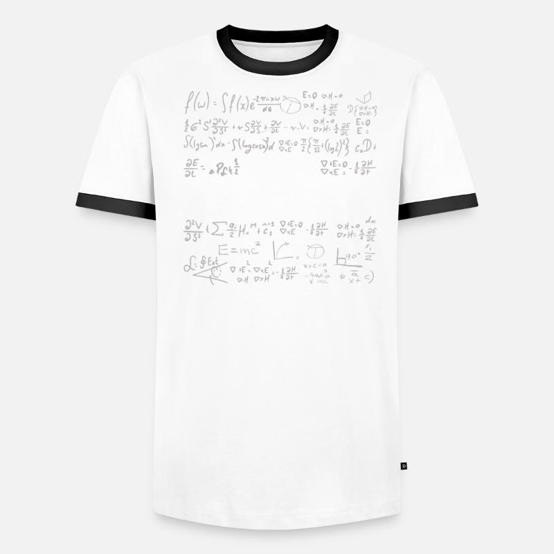 Wish Life Would Be Simple As Calculus Men's Ringer Shirt