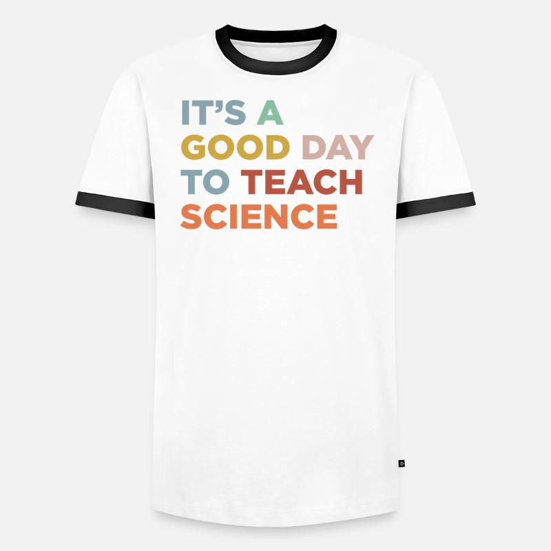 Enseigner les professeurs de sciences T-shirt contrasté Homme