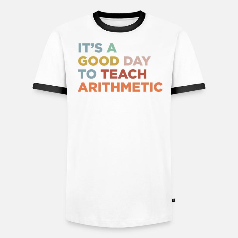 Teaching Arithmetic Teachers Men's Ringer Shirt
