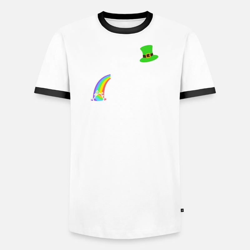 Le Chien de Saint-Patrick - Pomsky T-shirt contrasté Homme