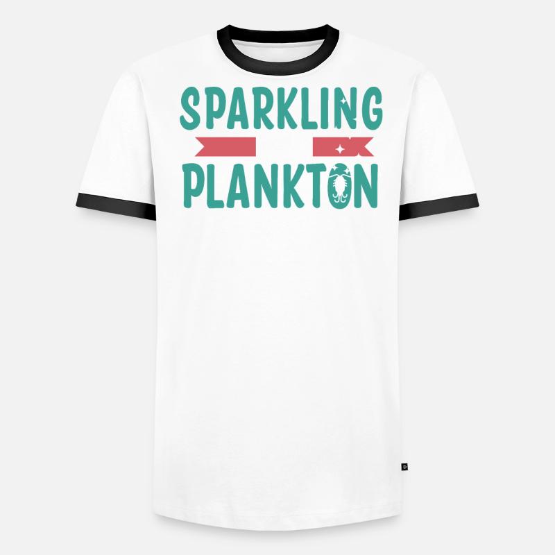 Scintillement comme le plancton - créature marine T-shirt contrasté Homme
