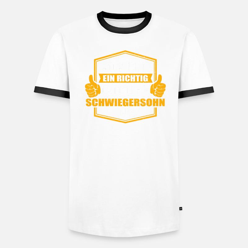 Cool Geschenk Geschenkidee Schwiegersohn Männer Kontrast-T-Shirt