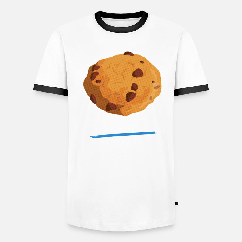 Kekse Cookie Keks Backen Plätzchen Geschenk Männer Kontrast-T-Shirt