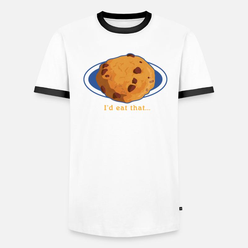 Kekse Cookie Keks Plätzchen Backen Geschenk Männer Kontrast-T-Shirt