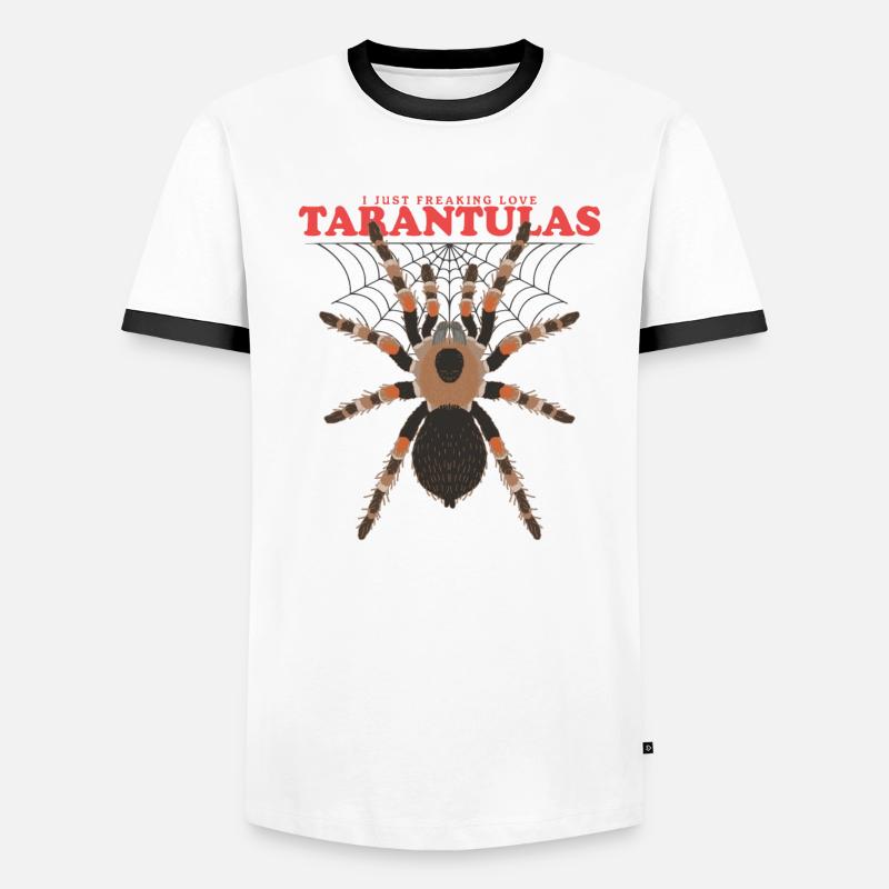 Tarentules Tarentule Araignée Cadeau T-shirt contrasté Homme