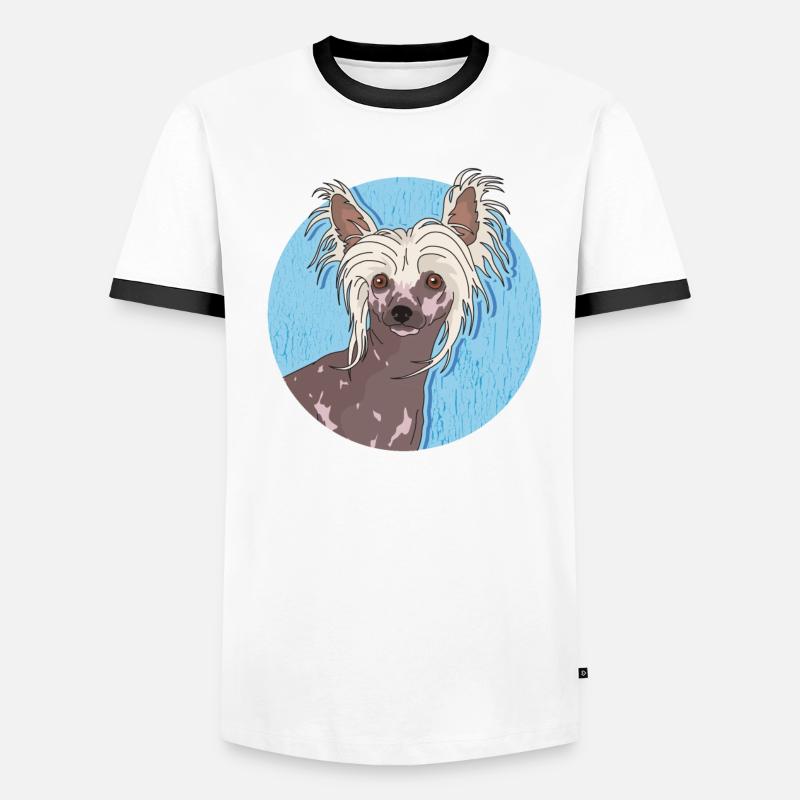 Chinese Crested Chinese Crested Gift Men's Ringer Shirt