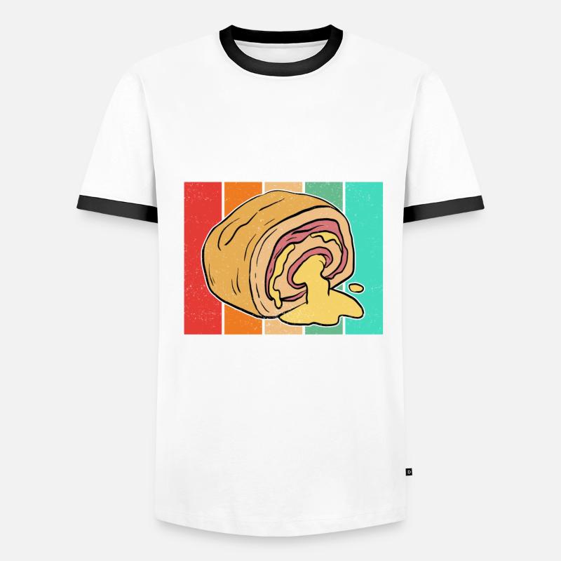 Stromboli Pizza | Calzone Stromboli's Gift Men's Ringer Shirt