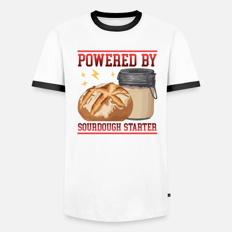 Sauerteig Starter | Sauerteigbrot Bäcker Geschenk Männer Kontrast-T-Shirt