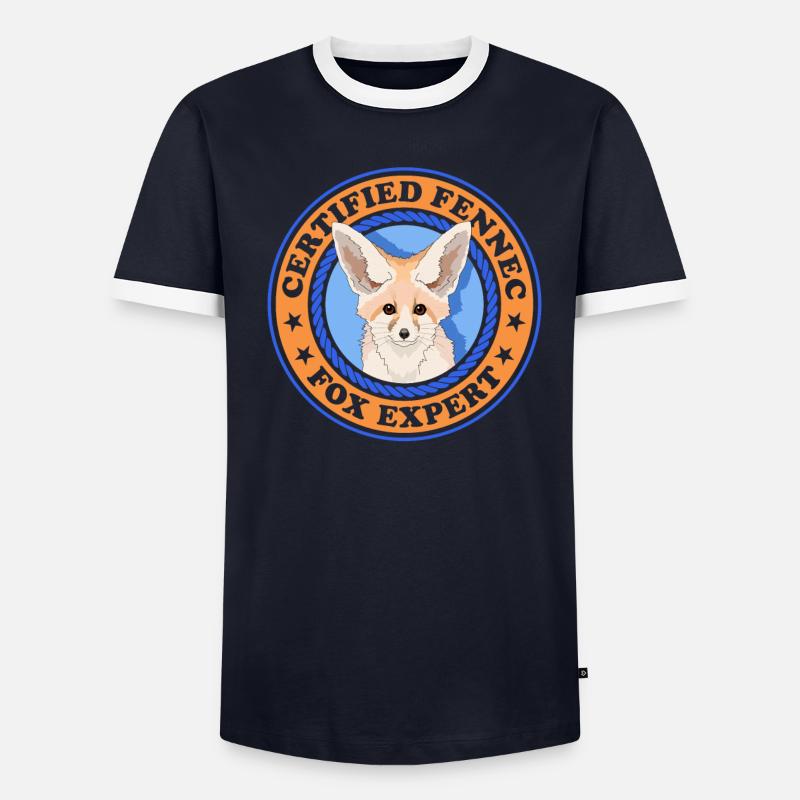 Fennec Renard du désert Cadeau T-shirt contrasté Homme