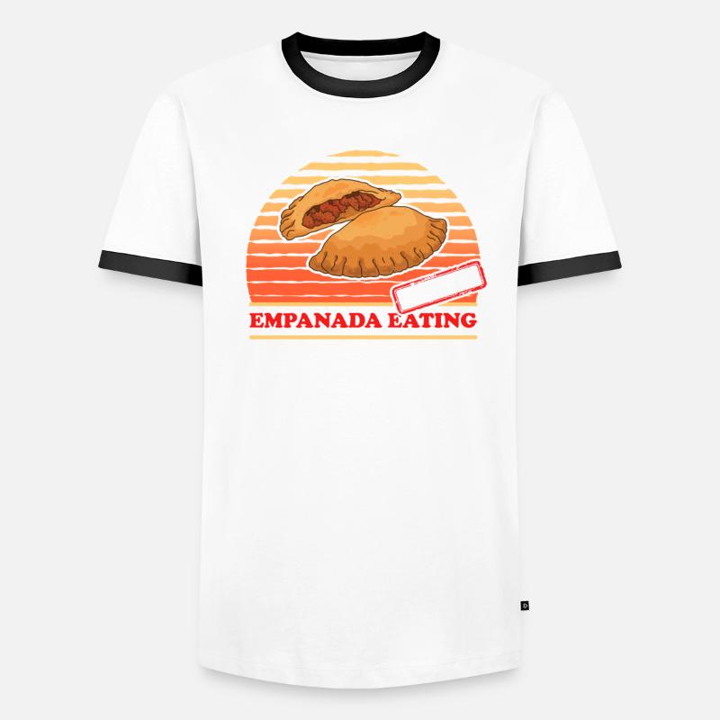 Empanada Empanadas Dumpling Cadeau T-shirt contrasté Homme