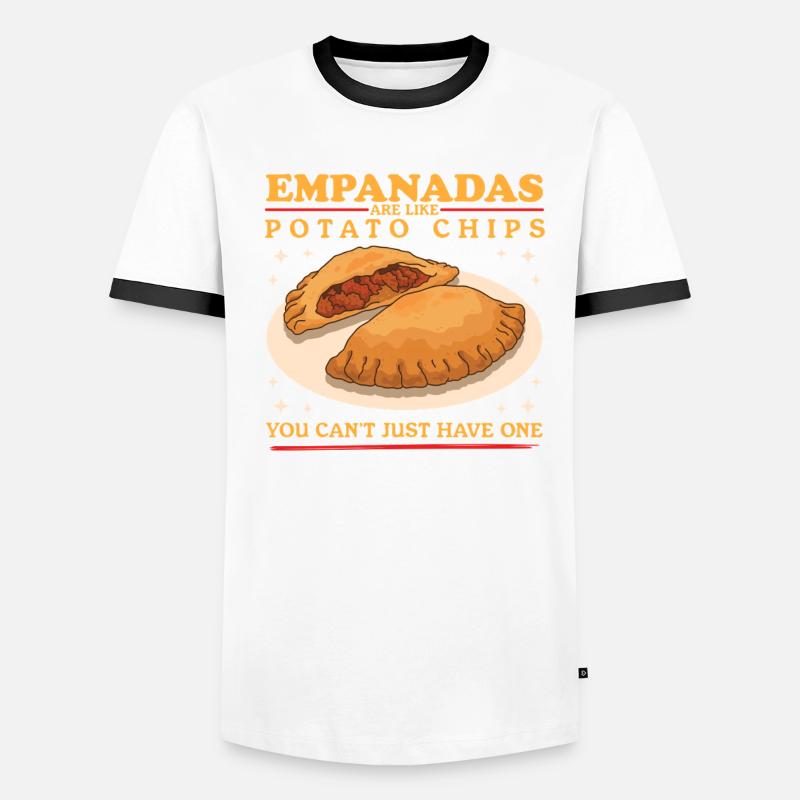Empanada Empanadas Dumpling Cadeaux T-shirt contrasté Homme