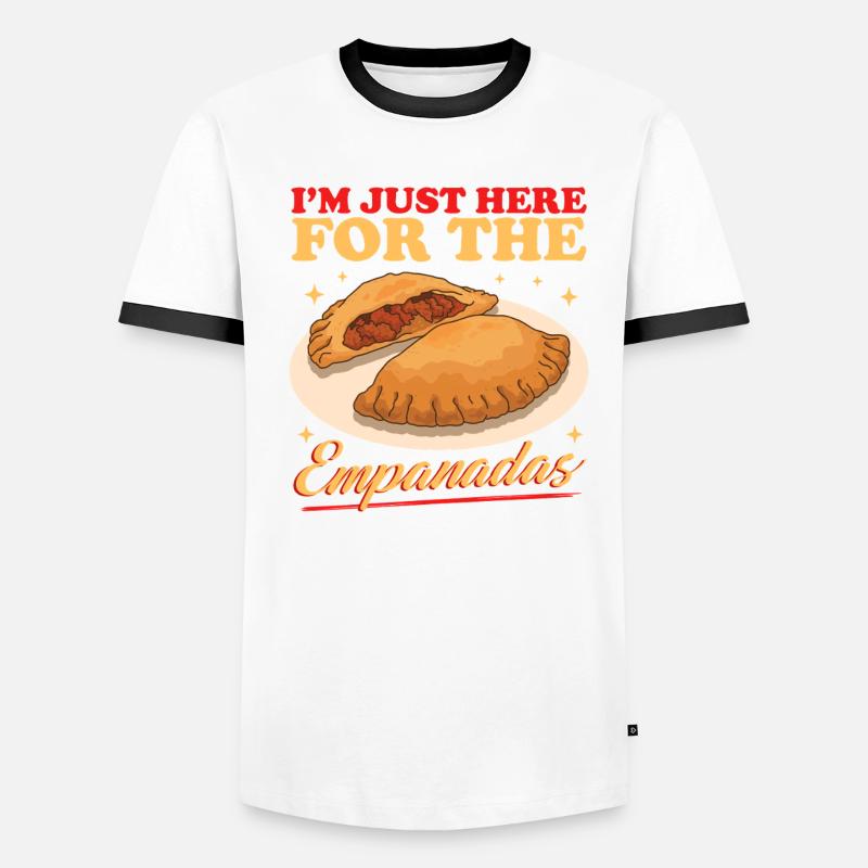 Empanadas Empanada Dumpling Cadeaux T-shirt contrasté Homme