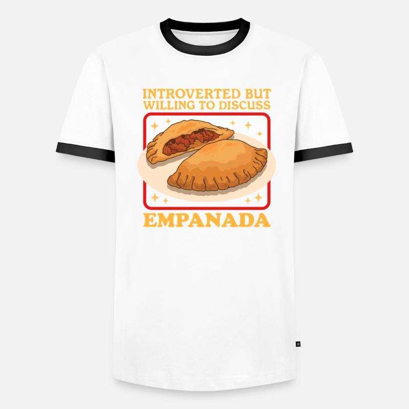Empanadas Dumpling Empanada Cadeau T-shirt contrasté Homme