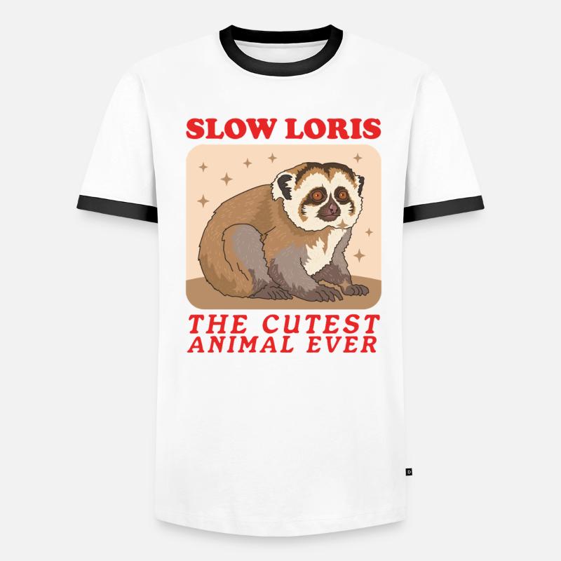 Slow Lorises Slow Lorises Gift Men's Ringer Shirt