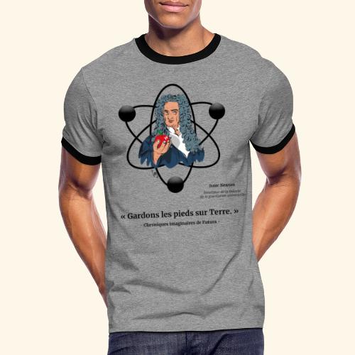Isaac Newton Gravitation universelle - T-shirt contrasté Homme