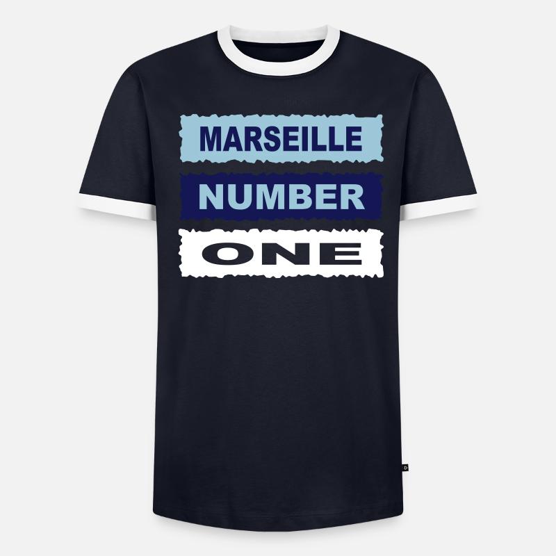 marseille T-shirt contrasté Homme
